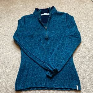 Woolrich 1/4 zip pull over